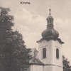 Štědrá - kostel Narození Panny Marie | kostel Narození Panny Marie ve Štědré na fotografii z doby před rokem 1945