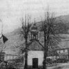 Kamenec - kaple | vstupní průčelí kaple v době před rokem 1945