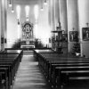 Karlovy Vary - kostel Panny Marie ustavičné pomoci | monumentální interiért klášterního kostela před rokem 1945