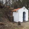 Polom - kaple sv. Josefa | obnovená kaple sv. Josefa u vsi Polom od severozápadu - březen 2017