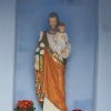 Polom - kaple sv. Josefa | novodobá socha sv. Josefa v interiéru - březen 2017