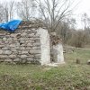 Popov - kaple | pozůstatky obecní kaple v zaniklé osadě Popov - březen 2014