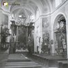 Svatobor - kostel Nanebevzetí Panny Marie | interiér farního kostela Nanebevzetí Panny Marie ve Svatoboru na fotografii z roku 1953