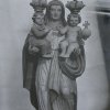 Svatobor - kostel Nanebevzetí Panny Marie | devoční kopie sochy sv. Anny Samotřetí ze Sedlce v roce 1953