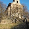 Svatobor - kostel Nanebevzetí Panny Marie | kostel od severozápadu - březen 2017