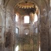 Svatobor - kostel Nanebevzetí Panny Marie | zdevastovaný interiér kostela - duben 2017