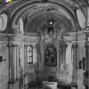 Doupov - kostel sv. Alžběty | interiér zdevastovaného klášterního kostela sv. Alžběty v 60. letech 20. století