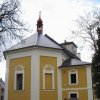 Stanovice - kostel sv. Tří králů | závěr kostela od severu - listopad 2009