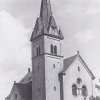 Rybáře - kostel Povýšení sv. Kříže | kostel Povýšení sv. Kříže v roce 1968