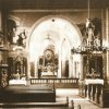 Stará Role - kostel Nanebevstoupení Páně | interiér kostela Nanebevstoupení Páně před rokem 1945
