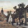 Sedlec - kostel sv. Anny | kostel sv. Anny na kolorované pohlednici z roku 1916