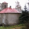 Srní - kostel | kostel v Srní od západu - říjen 2009