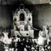 Ryžovna - kostel sv. Václava | interiér kostela sv. Václava v roce 1938