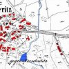 Albeřice (Alberitz) | katastrální mapa obce Albeřice z roku 1945
