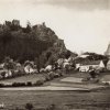 Andělská Hora - hrad Andělská Hora (Engelsburg) | hrad Andělská Hora na historické pohlednici z roku 1931