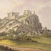 Andělská Hora - hrad Andělská Hora (Engelsburg) | hrad Andělská Hora na kresbě Joanna Venuta z roku 1818