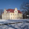 Dalovice - Starý zámek | pseudobarokní Starý zámek v Dalovicích - březen 2013