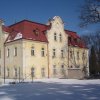 Dalovice - Starý zámek | budova Starého zámku od jihozápadu - březen 2013