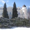 Dalovice - Nový zámek | hlavní východní průčelí Nového zámku - březen 2013