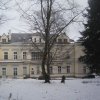 Dalovice - Nový zámek | zadní západní průčelí Nového zámku - únor 2013