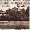 Doubí - hrad a zámek | zámek v Doubí na historické pohlednici z doby před rokem 1945