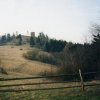 Bochov - hrad Hartenštejn | vrch s hradem Hartenštejn od severovýchodu - duben 2002