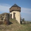 Bochov - hrad Hartenštejn | torzo východní bateriové věže hradu - duben 2013