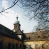 Javorná - zámek | zámek z vnitřní zahrady - duben 2002