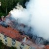 Sedlec - zámek | hašení požáru zámecké budovy dne 23. července 2012