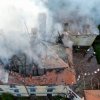 Sedlec - zámek | hašení požáru zámecké budovy dne 23. července 2012