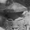 Sedlec - zámek | zdobná hlavice na snímku z roku 1927
