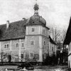 Kozlov - zámek | východní průčelí zámku koncem 19. století