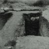 Přemilovice - stará tvrz | pozůstatky tvrze během archeologického průzkumu roku 1937