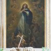 Žalmanov - kostel Nanebevzetí Panny Marie | oltářní obraz Nanebevzetí Panny Marie - září 2018