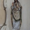 Žalmanov - kostel Nanebevzetí Panny Marie | socha Nejsvětějšího Srdce Páně - září 2018