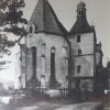Žlutice - kostel sv. Petra a Pavla | závěr kostela sv. Petra a Pavla od východu v době před rokem 1945