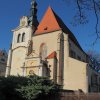 Žlutice - kostel sv. Petra a Pavla | farní kostel sv. Petra a Pavla od jihozápadu - duben 2016