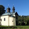 Jáchymov - kaple sv. Jana Nepomuckého | jihovýchodní průčelí kaple sv. Jana Nepomuckého - říjen 2013