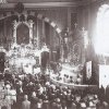 Nové Hamry - kostel sv. Jana Nepomuckého | výroční mše v kostele sv. Jana Nepomuckého roku 1932