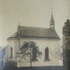 Tuhnice - kaple Nanebevzetí Panny Marie | obecní kaple od východu v době před rokem 1900