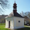 Borek - kaple sv. Martina | obecní kaple sv. Martina od severu - duben 2016