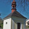 Borek - kaple sv. Martina | vstupní průčelí kaple sv. Martina - duben 2016