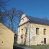 Luka - kostel sv. Vavřince | zchátralý kostel sv. Vavřince v Lukách od jihozápadu - duben 2020
