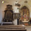 Luka - kostel sv. Vavřince | interiér zchátralého kostela sv. Vavřince v Lukách - květen 2021