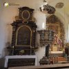 Luka - kostel sv. Vavřince | interiér zchátralého kostela sv. Vavřince v Lukách - květen 2021