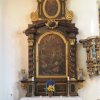 Luka - kostel sv. Vavřince | postranní oltář Čtrnácti sv. pomocníků - květen 2021