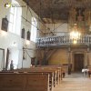 Luka - kostel sv. Vavřince | kruchta zchátralého kostela sv. Vavřince v Lukách - květen 2021