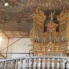 Luka - kostel sv. Vavřince | pozdně barokní varhany na kruchtě kostela sv. Vavřince v Lukách - květen 2021