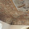 Luka - kostel sv. Vavřince | prkenný neckovitý malovaný strop kostela sv. Vavřince v Lukách - květen 2021