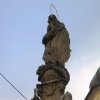 Luka - sloup se sochou Panny Marie | Panna Marie (Immaculata) - listopad 2009